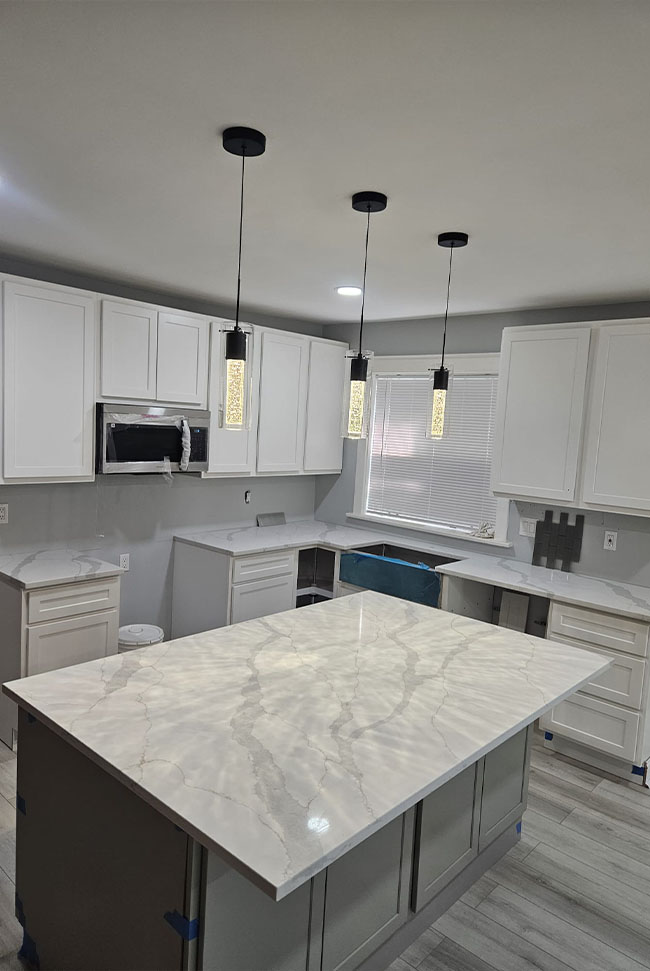 Marble fabrication process